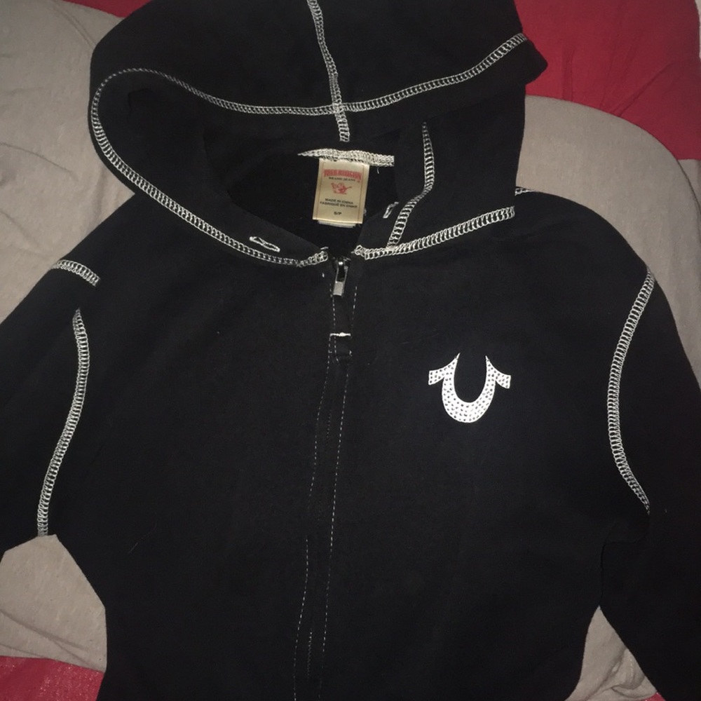 True Religion Rhinestone Hoodie 🖤